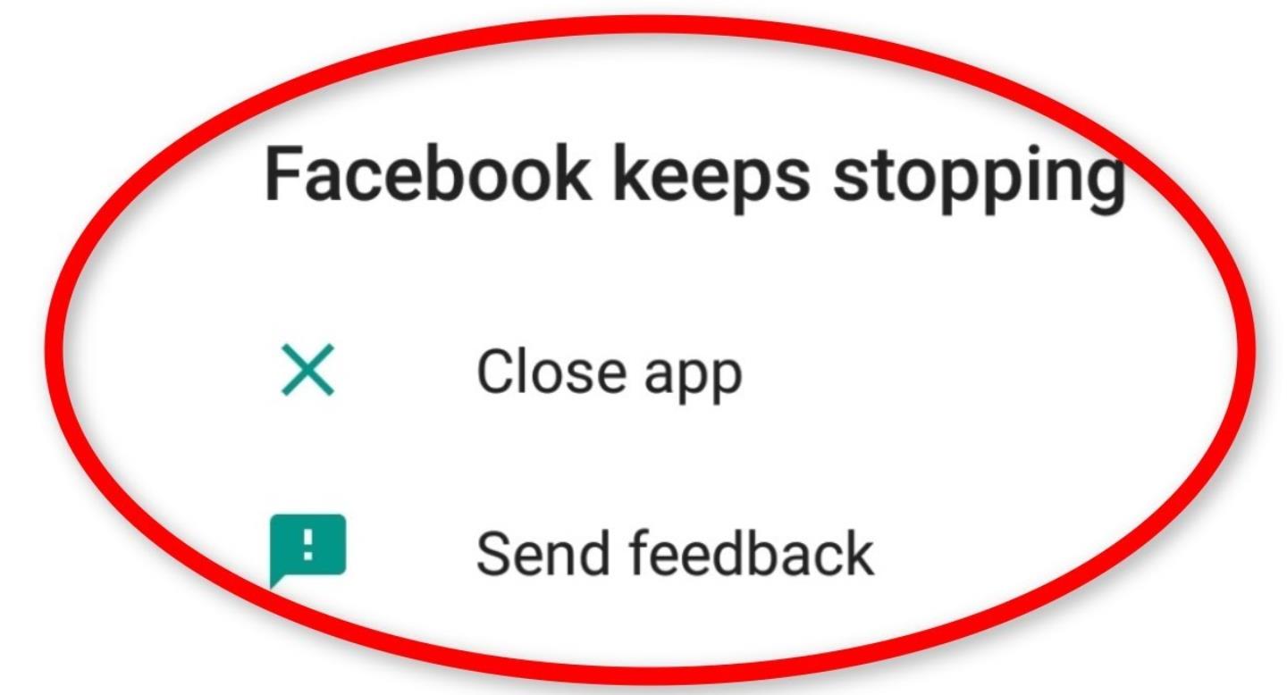 How To Fix Facebook Keeps Stopping On Android - REGENDUS