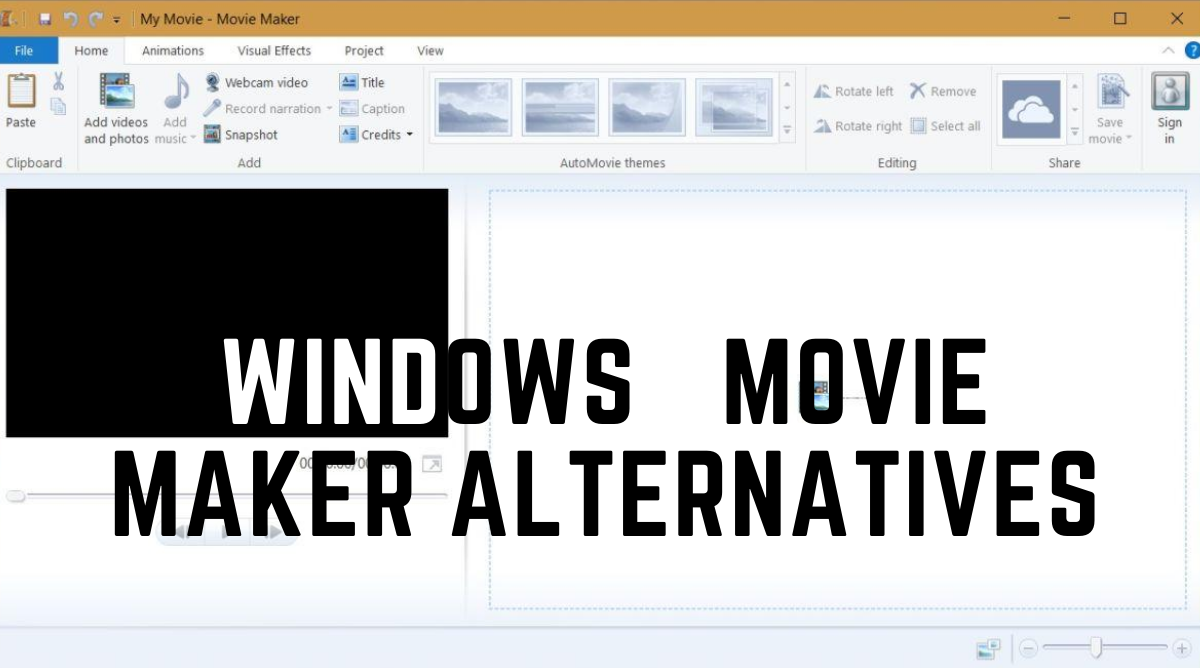 windows movie maker similar