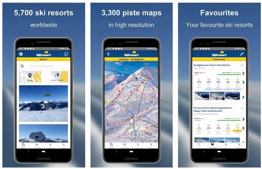 13 Best Ski Apps For Android And IOS - REGENDUS